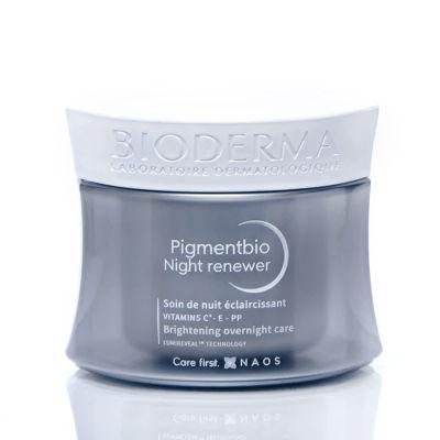 Bioderma Pigmentbio Night Renewer Brightening Overnight Cream, 50ml