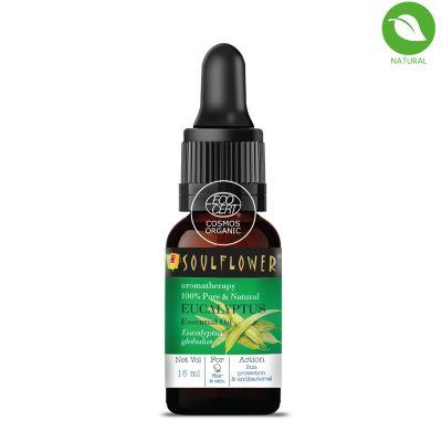 Soulflower Eucalyptus Essential Oil, 15ml