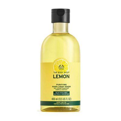 The Body Shop Lemon Purifying Hair & Body Wash, 400ml 