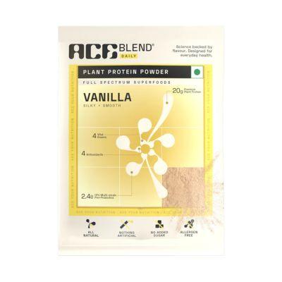 Ace Blend Plant Protein Superfoods Rich Vanilla, 15sachets