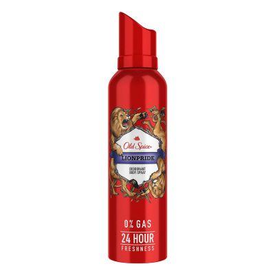 Old Spice Lionpride No Gas Deodorant Body Spray Perfume for Men, 140ml