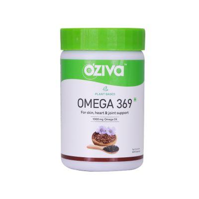 OzivaPlant Based Omega 369 Cap, 60caps