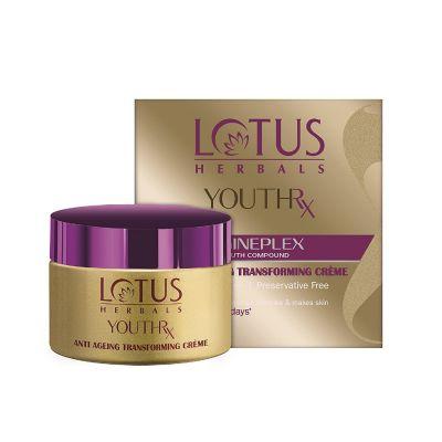 Lotus Herbals YouthRx Anti-Ageing Transorfming Creme SPF 25 PA+++, 50gm