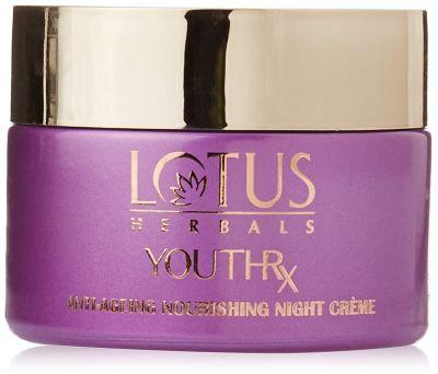 Lotus Youthrx Anti Ageing Nour Night Cream, 50gm