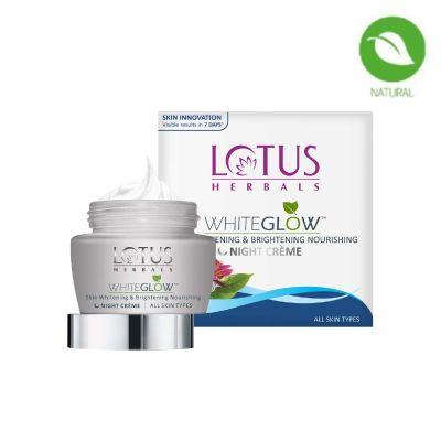 Lotus White Glow Bright Nour Night Cream, 60gm