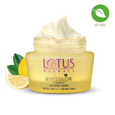 Lotus White Glow Spf 20 Vit C Radiance Cream, 50gm