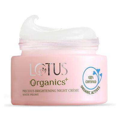 Lotus Organics Precious Brightening Night Crème, 50gm