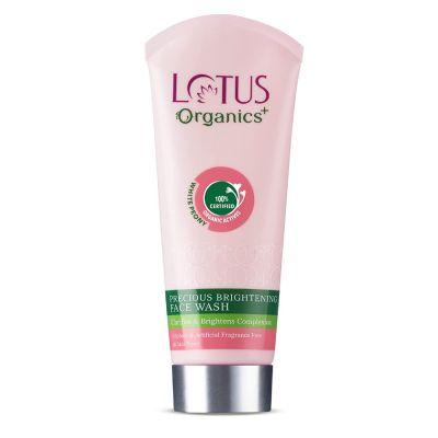 Lotus Organic Precious Brightening Face Wash, 100gm