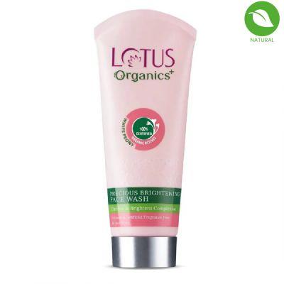 Lotus Organic Precious Brightening Face Wash, 100gm