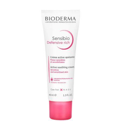 Bioderma Sensibio Defensive Rich Active Soothing Cream, 40ml