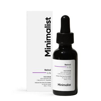 Minimalist 0.3% Retinol Face serum with Q10, 30ml