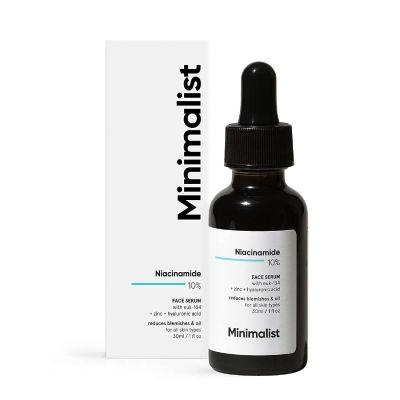 Minimalist 10% Niacinamide Face Serum with Zinc, 30ml