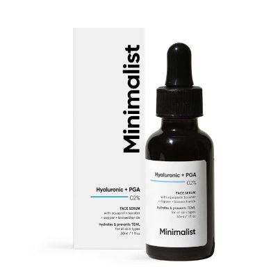 Minimalist 2% Hyaluronic Acid Face Serum, 30ml