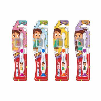 DentoShine Sticky Toothbrush for Kids Ages 2+, 1pc