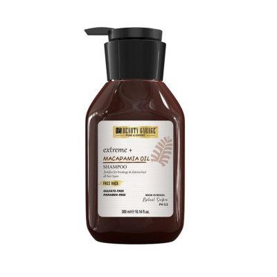 Beauty Garage Frizz Hack Macadamia Oil Extreme Shampoo, 300ml