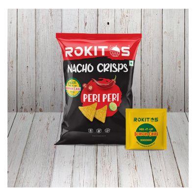 Rokitos Nacho Crisps Peri Peri, 60gm