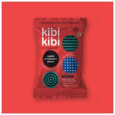 Kibi Kibi Apple Cinnamon Cheer Bliss Balls, 30gm