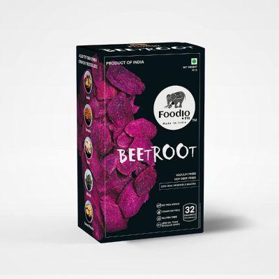 BeetRoot Vaccum Fried Chips, 50gm 