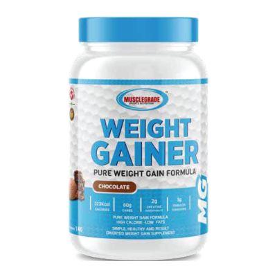 MuscleGrade Weight Gainer Chocolate Powder, 1kg
