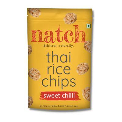 Natch Thai Rice Sweet Chilli Chips, 100gm