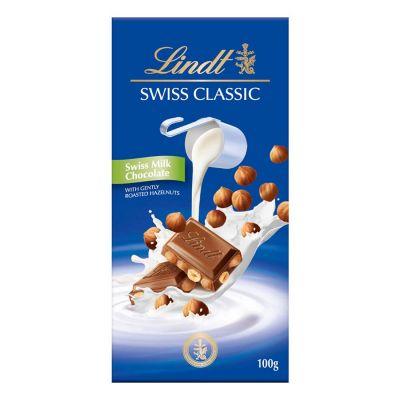 Lindt Classic Hazelnut Chocolate, 100gm