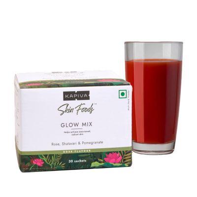 Kapiva Skin Foods Glow mix Sachets, 30pcs