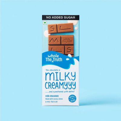 The Whole Truth Foods Milk Creamy Chocolate, 50gm