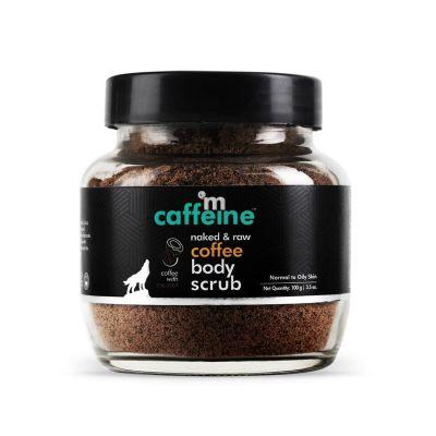 mCaffeine Naked & Raw Coffee Body Scrub, 100gm