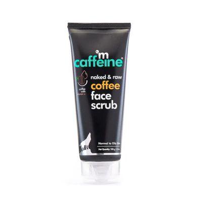mCaffeine Naked & Raw Coffee Face Scrub,  100gm