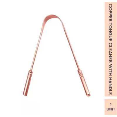 Gubb Copper Tongue Cleaner with Handle, 1pc