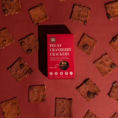Cranberry Pecan Crackers, 80gm 