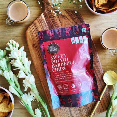 Sweet Potato Barbecue Chips, 70gm