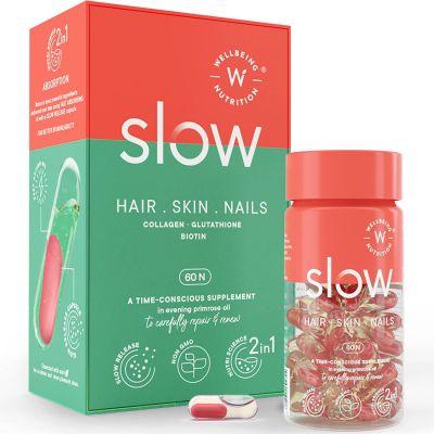 Wellbeing Nutrition Slow Hair Skin Nails, 60caps