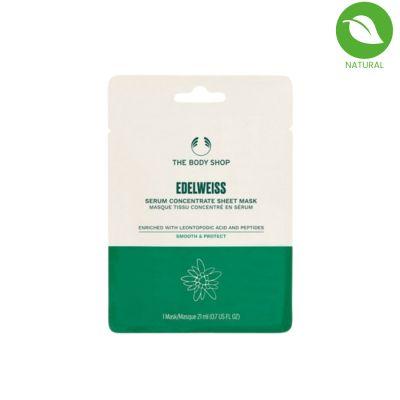 The Body Shop Edelweiss Serum Concentrate Sheet Mask, 21ml