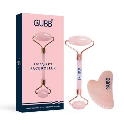 Gubb Rose Quartz Face Roller, 1pc