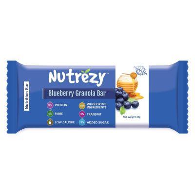 Nutrezy Blueberry Granola Bar- 40gm