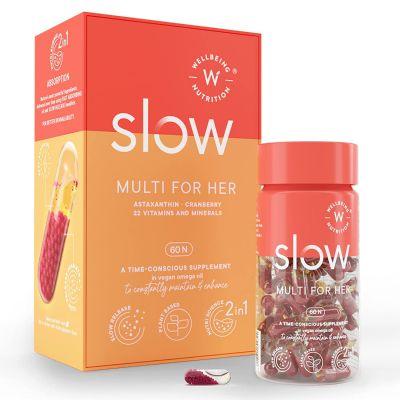 Wellbeing Nutrition Slow Multivitamin for Her, 60Caps