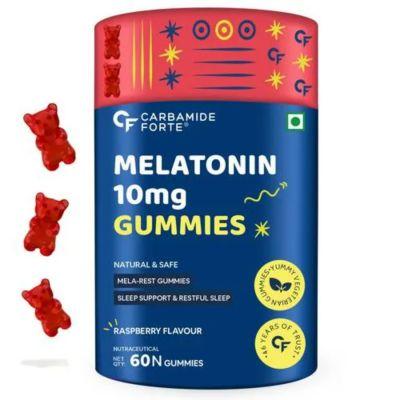 Carbamide Forte Melatonin 10mg Vegetarian Gummies, 60gummies