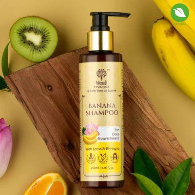 Khadi Essentials Banana Shampoo, 200ml