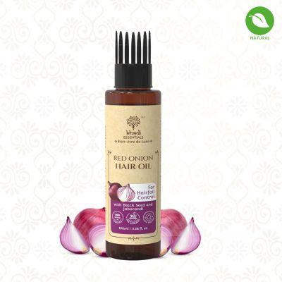 Khadi Essentials Red Onion Hair Oil, 100ml