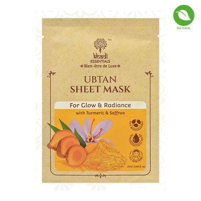 Khadi Essentials Ubtan Sheet Mask, 25ml