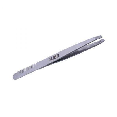 Gubb Dual Function Tweezer (Brow Comb), 1pc