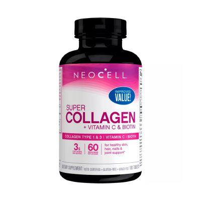 Neocell Super Collagen + Vitamin C & Biotin, 180tabs 