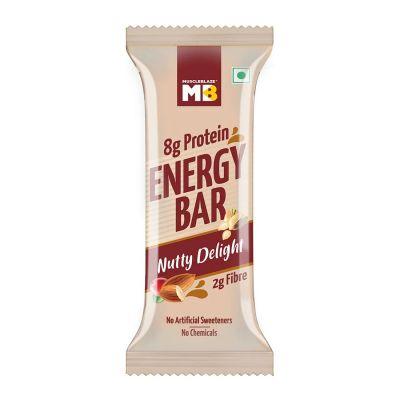 MuscleBlaze Nutty Delight Energy Bar, 1bar