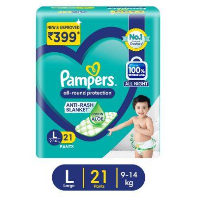 Pampers All Round Protection Pants L 9-14kg, 21pcs