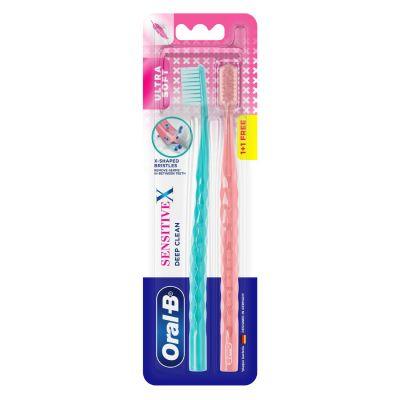 Oral B Ultra Soft Sensi Deep Clean Brush, 2pcs