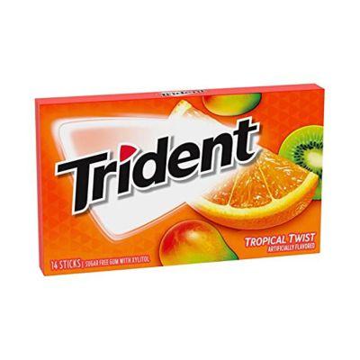 Trident Tropical Twist Gum, 1pc