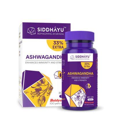 Siddhayu Ashwagandha Tablet, 80tabs