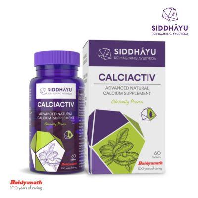 Siddhayu Calciactiv Tablet, 60tabs