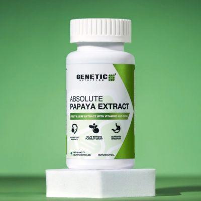 Genetic Nutrition Absolute Papaya Extract, 30caps